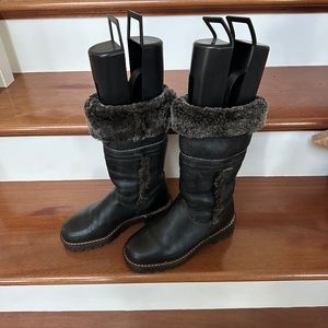 Black leather Blondo boots Size 6.5B